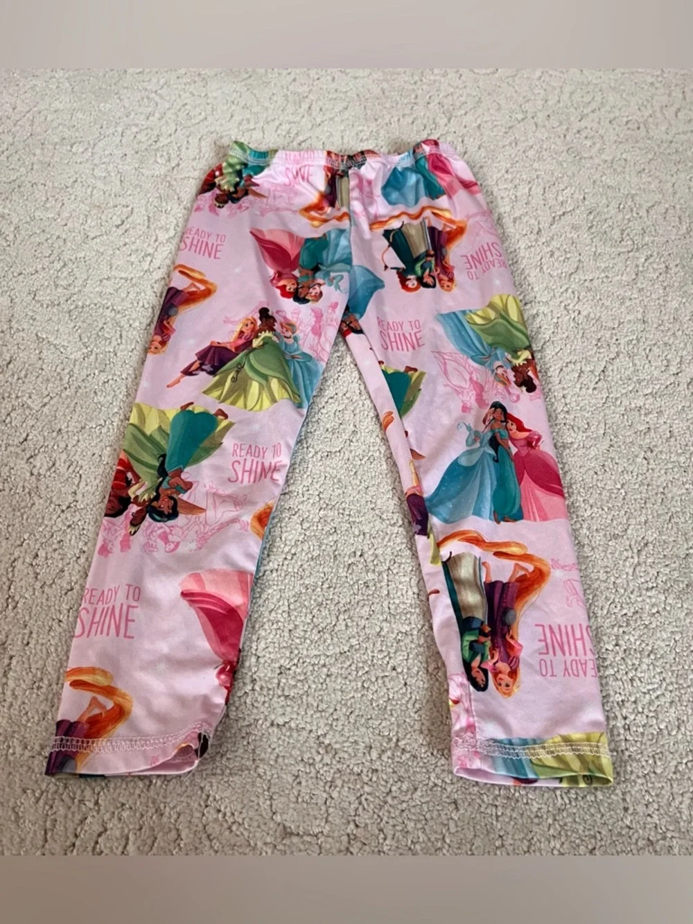 Cuddl Duds Disney Princess’ 2-piece Pajama Set size 2T/3T